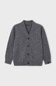 Mayoral kardigan z domieszką wełny dziecięcy z domieszką wełny szary 4348.5A.Mini.9BYH