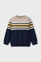 Mayoral pulover pentru copii din amestec de lana cu modele bleumarin 4351.5F.Mini.9BYH