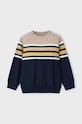 Mayoral sweter z domieszką wełny dziecięcy z domieszką wełny granatowy 4351.5F.Mini.9BYH