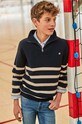 Mayoral sweter bawełniany dziecięcy pozostałe granatowy 7391.7A.Junior.9BYH