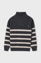 Mayoral sweter bawełniany dziecięcy pozostałe czarny 7391.7A.Junior.9BYH