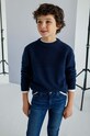 Дитячий бавовняний светр Mayoral 7392.7C.Junior.9BYH темно-синій