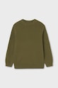 Mayoral pulover de bumbac pentru copii uni verde 7392.7C.Junior.9BYH