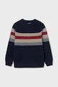 Mayoral pulover pentru copii din amestec de lana cu modele bleumarin 7393.7D.Junior.9BYH