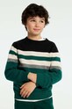 Дитячий светр з домішкою вовни Mayoral зелений 7393.7D.Junior.9BYH