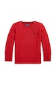 Дитячий бавовняний светр Polo Ralph Lauren 322702674043 червоний AW24