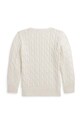 Polo Ralph Lauren sweter bawełniany dziecięcy 322702674068 beżowy AW24