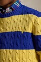 Polo Ralph Lauren maglione per bambini con misto lana giallo 323861966008
