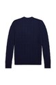 Dječji pamučni kardigan Polo Ralph Lauren 323925717006 mornarsko plava AW24