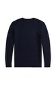Băieți Polo Ralph Lauren pulover de bumbac pentru copii 323951154001 bleumarin