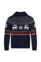 Polo Ralph Lauren maglione per bambini con misto lana 323951375001 blu navy AW24