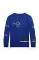Băieți Polo Ralph Lauren pulover pentru copii din amestec de lana 323951422001 albastru