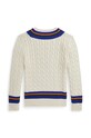 Хлопчик Дитячий бавовняний светр Polo Ralph Lauren 323951447001 бежевий