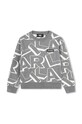 Karl Lagerfeld sweter z domieszką wełny dziecięcy Z30250.162.174 szary AW24