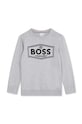 Dječji pamučni pulover BOSS ostalo siva J51182.162.174