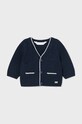 Mayoral Newborn cardigan din amestec de lână pentru bebeluși uni bleumarin 2308.1J.Newborn.9BYH