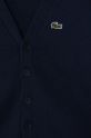 BIMBO Lacoste cardigan con aggiunta di cotone bambini AJ4981 blu navy