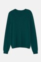 Дитячий светр з домішкою вовни United Colors of Benetton 1032C106W.G.Seasonal зелений AW24