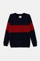 Детский хлопковый свитер Pepe Jeans DALMAR остальные красный PB701229