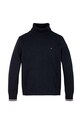 Dětský svetr Tommy Hilfiger KB0KB09248.9BYH.128.176 námořnická modř AW24