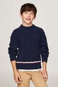 Дитячий светр Tommy Hilfiger інші темно-синій KB0KB09257.9BYH.128.176