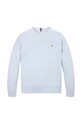Dětský bavlněný svetr Tommy Hilfiger KB0KB09466.9BYH.128.176 modrá AW24