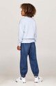 Dětský bavlněný svetr Tommy Hilfiger KB0KB09466.9BYH.128.176 modrá