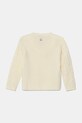 Детский шерстяной свитер United Colors of Benetton 1344C107G.G.Seasonal бежевый AW24
