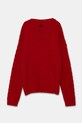 Детский шерстяной свитер United Colors of Benetton 1344C107G.G.Seasonal красный AW24