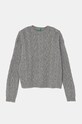 Вовняний дитячий светр United Colors of Benetton вовна сірий 1344C107G.G.Seasonal