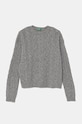 United Colors of Benetton maglione in cotone bambini lana grigio 1344C107G.G.Seasonal
