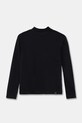 United Colors of Benetton longsleeve bawełniany dziecięcy bawełna czarny 3AOUC202V.G.Seasonal