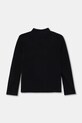 Detská bavlnená košeľa s dlhým rukávom United Colors of Benetton 3AOUC202V.G.Seasonal čierna AW24