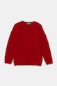 United Colors of Benetton sweter wełniany dziecięcy wełna czerwony 1344G100R.P.Seasonal