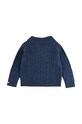 Băieți Donsje cardigan de lână pentru copii Jesper Cardigan 4084100.98.128 bleumarin