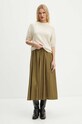 Светр з домішкою вовни Bruuns Bazaar AlchemillaBBHalias knit BBW4070 бежевий AW24