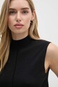 Calvin Klein vestă din amestec de mătase negru K20K207568