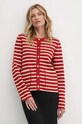 Двосторонній кардиган Tommy Hilfiger WW0WW40846 червоний AW24