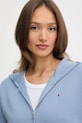 Πλεκτή ζακέτα Tommy Hilfiger μπλε WW0WW42018