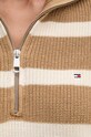 Tommy Hilfiger sweter bawełniany WW0WW42141 beżowy