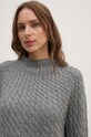 Tommy Hilfiger maglione in lana WW0WW42144 grigio