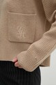 Μάλλινο πουλόβερ Tommy Hilfiger WW0WW42149 μπεζ