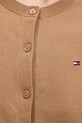 Tommy Hilfiger kardigán WW0WW42370 barna