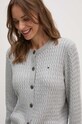 Tommy Hilfiger kardigan bawełniany WW0WW43329 szary