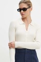 Herskind cardigan cu amestec de mătase Turner bej 5265106