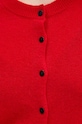 Kašmírový kardigan Herskind Roselle 5241969 červená