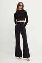 Светр Patrizia Pepe 8K0218.K195 чорний AW24