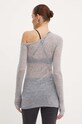 Odzież Patrizia Pepe longsleeve wełniany 8K0221.K205 szary