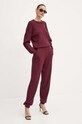 Πουλόβερ Patrizia Pepe 8K0235.K207 μπορντό AW24