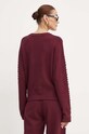 Odzież Patrizia Pepe sweter 8K0235.K207 bordowy